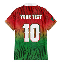 Custom Bangladesh Cricket-The Tigers Family Matching Mermaid Dress and Hawaiian Shirt