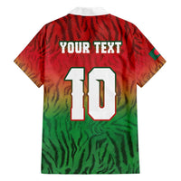 Custom Bangladesh Cricket-The Tigers Family Matching Short Sleeve Bodycon Dress and Hawaiian Shirt