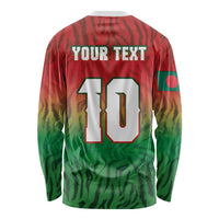 Custom Bangladesh Cricket-The Tigers Long Sleeve Shirt