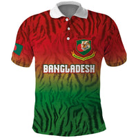 Custom Bangladesh Cricket-The Tigers Polo Shirt