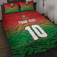 Custom Bangladesh Cricket-The Tigers Quilt Bed Set