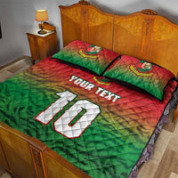Custom Bangladesh Cricket-The Tigers Quilt Bed Set