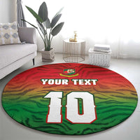 Custom Bangladesh Cricket-The Tigers Round Carpet