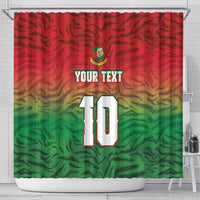 Custom Bangladesh Cricket-The Tigers Shower Curtain