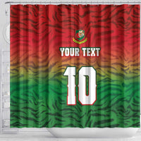 Custom Bangladesh Cricket-The Tigers Shower Curtain