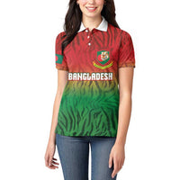 Custom Bangladesh Cricket-The Tigers Women Polo Shirt