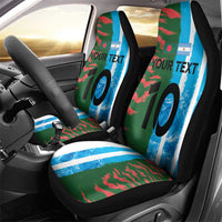 Custom Bangladesh and Argentina Football Half Style Car Seat Cover