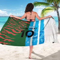 Custom Bangladesh and Argentina Football Half Style Sarong