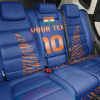 Custom Indian Bengal Tiger Cricket Back Car Seat Cover