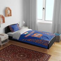 Custom Indian Bengal Tiger Cricket Bedding Set