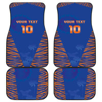 Custom Indian Bengal Tiger Cricket Car Mats