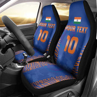 Custom Indian Bengal Tiger Cricket Car Seat Cover