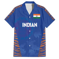 Custom Indian Bengal Tiger Cricket Family Matching Tank Maxi Dress and Hawaiian Shirt
