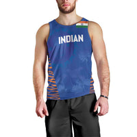 Custom Indian Bengal Tiger Cricket Men Tank Top