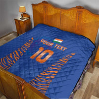 Custom Indian Bengal Tiger Cricket Quilt