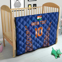 Custom Indian Bengal Tiger Cricket Quilt