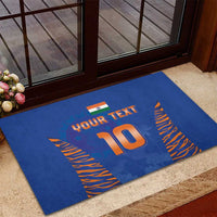 Custom Indian Bengal Tiger Cricket Rubber Doormat