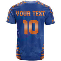 Custom Indian Bengal Tiger Cricket T Shirt
