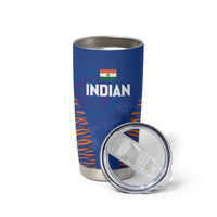 Custom Indian Bengal Tiger Cricket Tumbler Cup