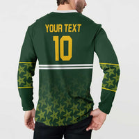 Custom Pakistan Men in Green Cricket-The Super Stars Button Sweatshirt