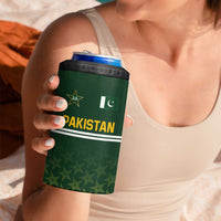 Custom Pakistan Men in Green Cricket-The Super Stars 4 in 1 Can Cooler Tumbler