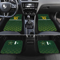 Custom Pakistan Men in Green Cricket-The Super Stars Car Mats