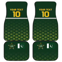 Custom Pakistan Men in Green Cricket-The Super Stars Car Mats
