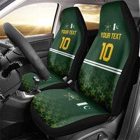 Custom Pakistan Men in Green Cricket-The Super Stars Car Seat Cover