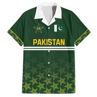 Custom Pakistan Men in Green Cricket-The Super Stars Family Matching Long Sleeve Bodycon Dress and Hawaiian Shirt