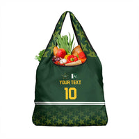 Custom Pakistan Men in Green Cricket-The Super Stars Grocery Bag