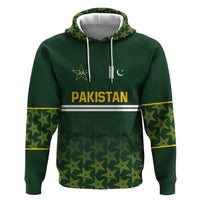 Custom Pakistan Men in Green Cricket-The Super Stars Hoodie