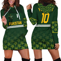 Custom Pakistan Men in Green Cricket-The Super Stars Hoodie Dress