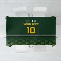 Custom Pakistan Men in Green Cricket-The Super Stars Tablecloth