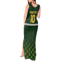 Custom Pakistan Men in Green Cricket-The Super Stars Tank Maxi Dress