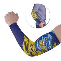Custom Bosnia and Herzegovina Football Arm Sleeves Zmajevi Mascot Sporty Style