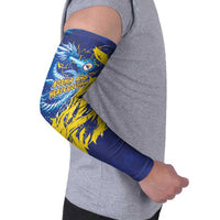Custom Bosnia and Herzegovina Football Arm Sleeves Zmajevi Mascot Sporty Style