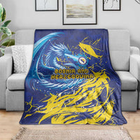 Bosnia and Herzegovina Football Blanket Zmajevi Mascot Sporty Style