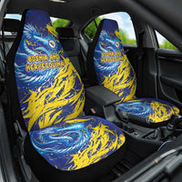 Bosnia and Herzegovina Football Car Seat Cover Zmajevi Mascot Sporty Style