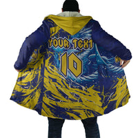 Custom Bosnia and Herzegovina Football Cloak Zmajevi Mascot Sporty Style