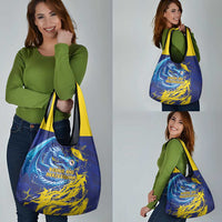 Bosnia and Herzegovina Football Grocery Bag Zmajevi Mascot Sporty Style