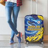 Bosnia and Herzegovina Football Luggage Cover Zmajevi Mascot Sporty Style