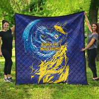 Bosnia and Herzegovina Football Quilt Zmajevi Mascot Sporty Style