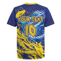 Custom Bosnia and Herzegovina Football Rugby Jersey Zmajevi Mascot Sporty Style