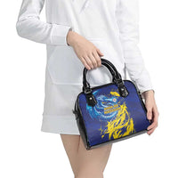 Bosnia and Herzegovina Football Shoulder Handbag Zmajevi Mascot Sporty Style