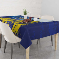 Bosnia and Herzegovina Football Tablecloth Zmajevi Mascot Sporty Style