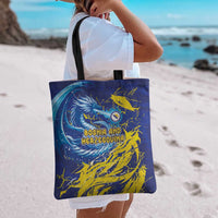 Bosnia and Herzegovina Football Tote Bag Zmajevi Mascot Sporty Style