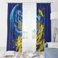Bosnia and Herzegovina Football Window Curtain Zmajevi Mascot Sporty Style