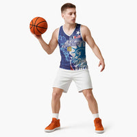 Custom France America Soccer Basketball Jersey Dual Heritage Liberty Rooster