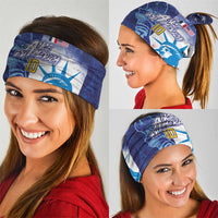 Custom France America Soccer Neck Gaiter Dual Heritage Liberty Rooster
