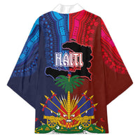 Haiti Coat Of Arms Map Dashiki Kimono Vibrant Caribbean Heritage